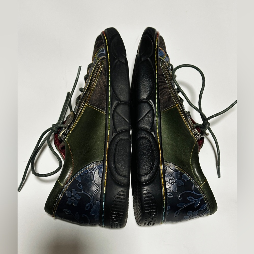 L'Artiste Spring Step Danli Women's Leather Sneakers 7.5/39 EU Art Shoes - Picture 8 of 12